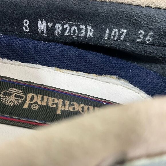 TIMBERLAND Tri-Colored Suede Leather Boat Shoes - Picture 10 of 10